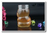 180ml 6oz Bear Shaped Clear Glas Honey Jar Glassware