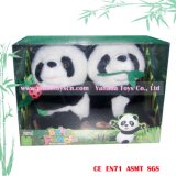 18cm Cute Simulation Plush Panda Toys (lover)
