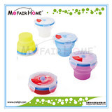 Food Grade Collapsible Silicone Bowl (FD003)