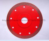 Reinforced Center X-Teeth Diamond Cutting Blade for Hard or Soft Porcelain, Tile and Ceramic