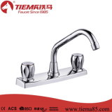 Two Handle Brass Chromed Kitchen Faucet