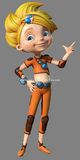 Russian Plastic Moveable Children Toy (Alisa)