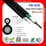 4/12/96core Self-Support Aerial G657 Communication Armour Optical Fiber Cable (GYXTC8S)