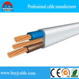 2X2.5mm Copper/Brass PVC Insulated Flat Electric Twin and Earth Cable