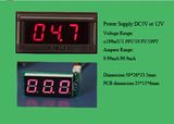 Digital Voltmeter for Motorcycle and Car and Proof Water