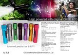 Multifunctional Music Electric Flashlight With Mini Speaker