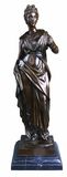 Bronze Lady Sculpture & Statue (TPY-079)