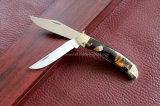 Resin Handle Double Blades Knife (SE-0478)