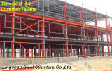 Red Steel Structure for Warehouse and Factory