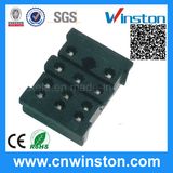 Miniature Black Color Timer Industrial Relay Socket with CE