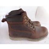 Popular Industrial Protective Working Leather/PU Safety Shoes