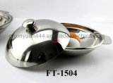 Stainless Steel Cooking Pot with Lid for Hot (FT-1504)