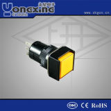 16mm IP40 Illuminated Momentary Push Button Switches / Remote Control Push Button Switches
