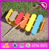 2015 Nontoxic 5-Scale Small Xylophone for Kids, Hand Knock Xylophone Toy for Children, Music Instrument Wooden Xylophone W07c023b