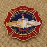 Custom Metal Fire Department Coin for Souvenir