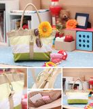 Summer Canvas Beach Handbag (H0438)