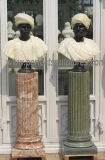 Bust Sculpture Statue with Stone Marble Granite Limestone Sandstone (SY-S316)
