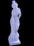 Marble Lady Sculpture (STT341)