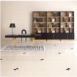 Yellow Line Stone Polished Poceilan Floor Tiles (LD6601)