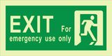 Photoluminescent Exit Signs