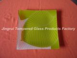 Square Glass Plate (JRFCOLOR0048)