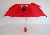 17inch Straight Lovely Children Animal Umbrella