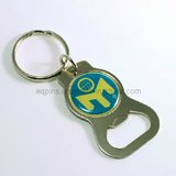 Custom Bottle Opener Key Chain with Epoxy