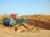 Manual Horizontal Straw Baler Machinery From China