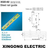 Steel / Aluminum / Lead DIN-Rail, Rail Guiderail Guide (XGD101)