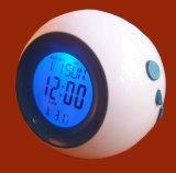 Ball Shape Multifunction LCD Clock (IP-8063)