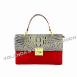 Fashion PVC Animal Pattern Top Handle Bag/Women Handbag/Lady Handbag
