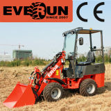Qingdao Everun Brand 0.6 Ton Mini Farming Front End Shovel Loader with Quick Hitch