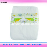 Breathable PE Printed Backsheet Baby Diapers in Four Sizes