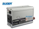 Suoer 2015 New Power Inverter 300W Solar Power Inverter DC 12V to AC 230V Square Sine Wave Inverter (SAA-300A)