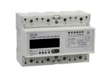 LCD Display DIN Rail Three Phase Electronic Multi-Rate Watt-Hour Meter