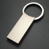 Custom Rectangle Zinc Alloy Metal Key Chain (XS-M036)