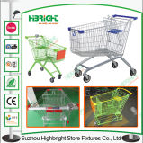 Zinc Plating Supermarket Shopping Trolley Shopping Cart