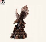 Decorative Copper Eagle Carving Statue