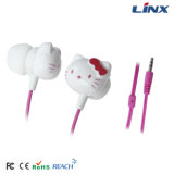 Stylish Stereo Cartoon Earphone with Mic. for Promotion