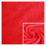 DTY 150d 288f Plain Dyed 100% Polyester Polar Fleece for Blanket, Textile, Garment.