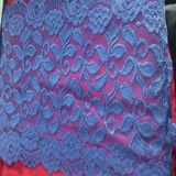 22cm Width Nylon Spandex Lace Trim for Intimate Wear / Garments