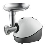 Electric Meat Grinder with Competitive Price, Reversible Function, Aluminum Meat Filling Pan