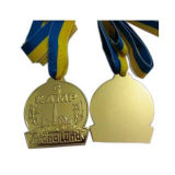 Custom Plating Copper Metal Medallion (CX-H0012)