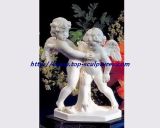 Marble Statue Children Angel Marble Carving (Ms-00027)