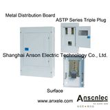 (IP40 Plug-in Triple Surface model) Mdb-a Tpn Three Phase Distribution Box Metal Power Box Supply Branch Box