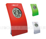 Water Powered Alarm Desk Clock with Time and Thermometer Display (LC992R)