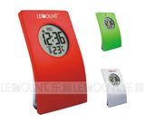 Water Powered Alarm Desk Clock with Time and Thermometer Display (LC992R)