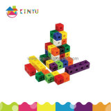 Plastic Snap Linking Cubes Toy for Kids (K002)