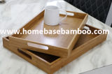 Finest New Bamboo Bulter Serving Tray Food Tea Fruit Organic