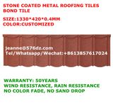 Stone Coated Roofing Steel Sheets